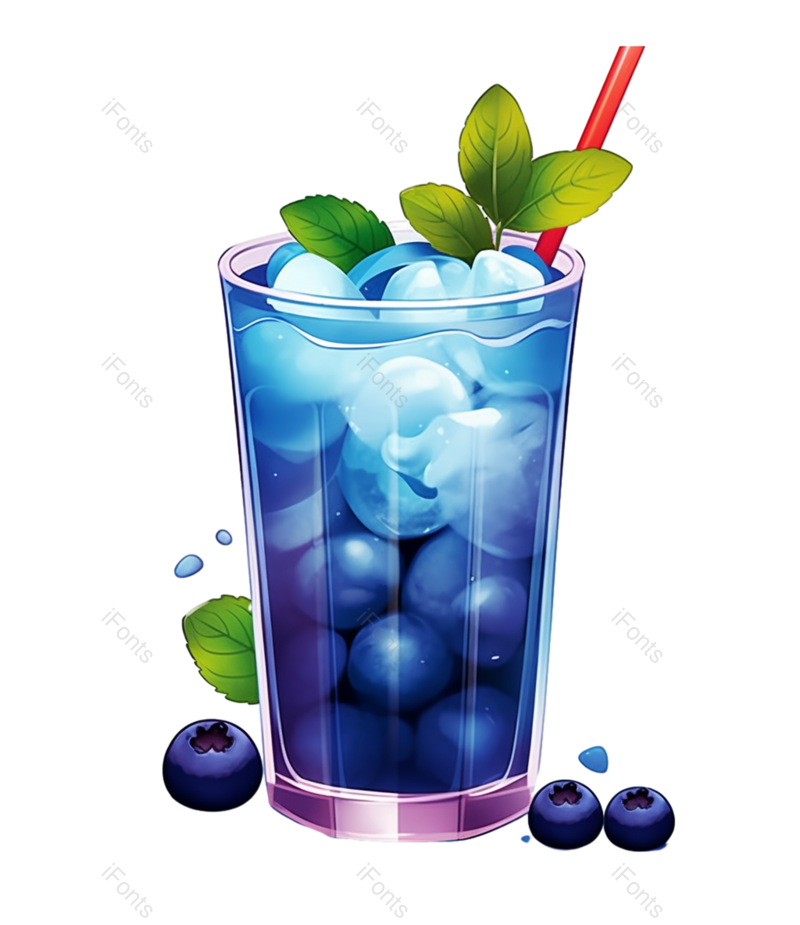 插图图片,清爽元素,健康食物PNG,夏天免抠素材